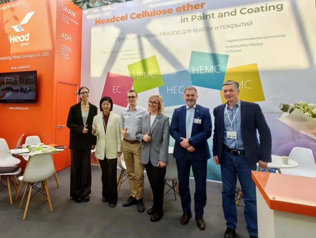榮耀參展 大放異彩 | 赫達集團精彩亮相俄羅斯涂料展!